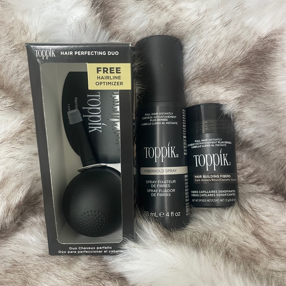 Toppik Black Hair Perfecting Duo for Women